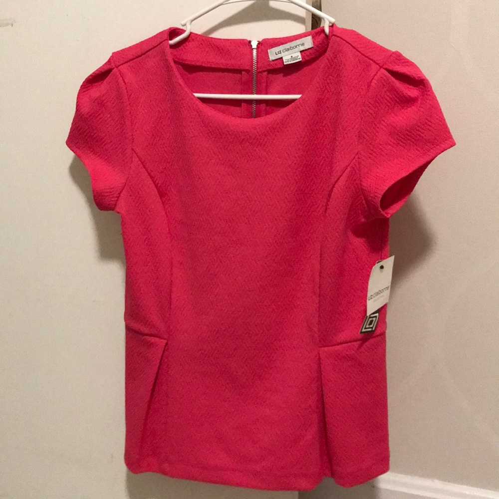 Liz Claiborne knit print top